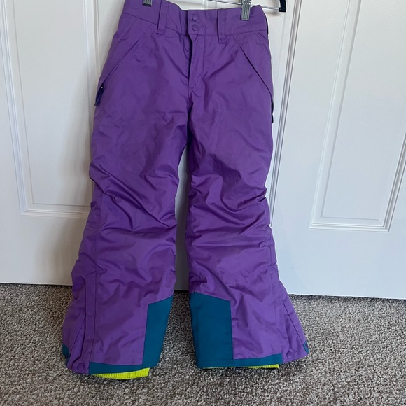 Patagonia insulated ski pants girls size 7 to 8 - Picture 2 of 7